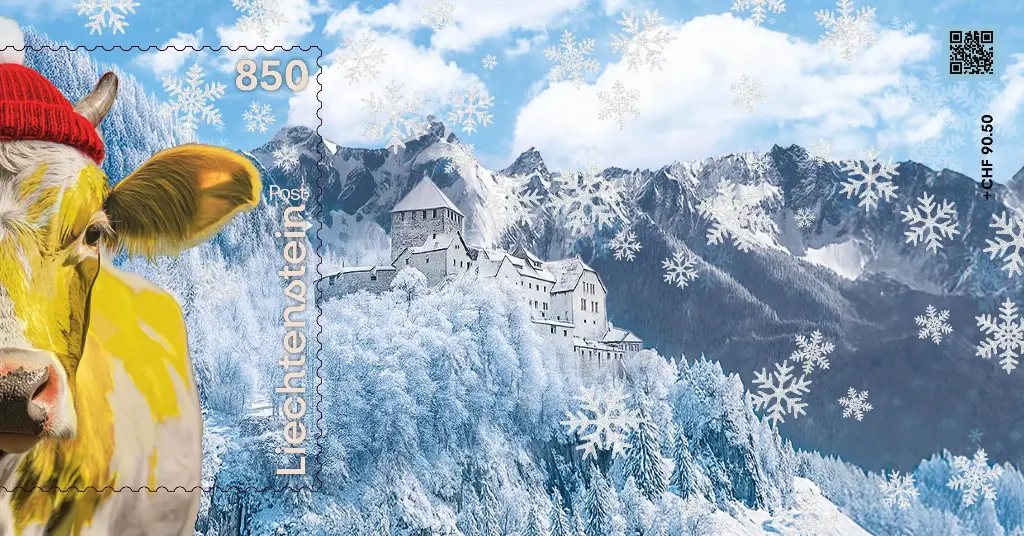 2025, Crypto Stamp "Kuh gelb" - CHLI 2.0