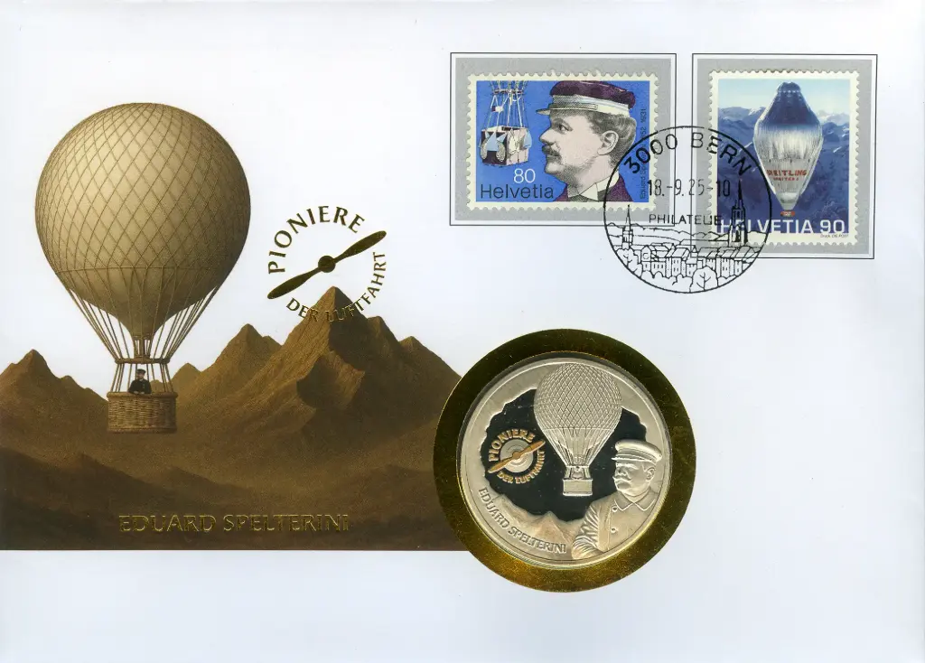 2025, Pioniere der Luftfahrt - Eduard Spelterini 