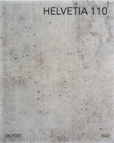 2023, Sondermarke "Kunst am Bau 110 Rp.", "UNGEZÄHNT statt gezähnt" 