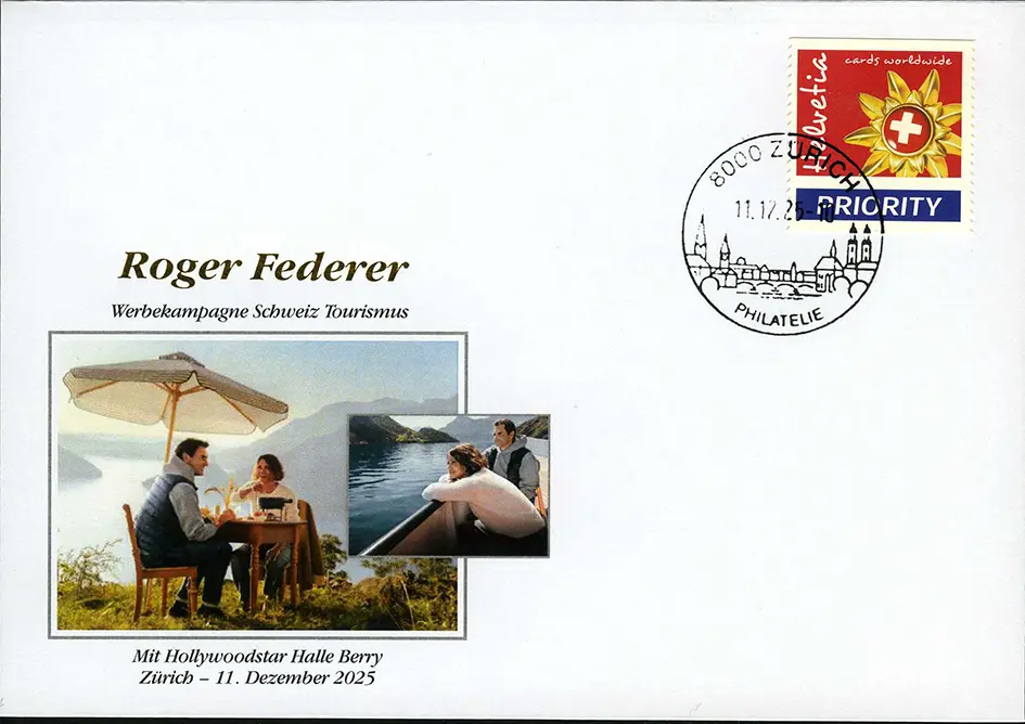 2025, Roger Federer – Werbekampagne Schweiz Tourismus