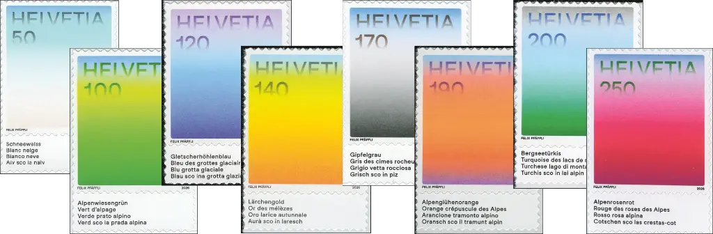 2026, Farben der Schweiz 