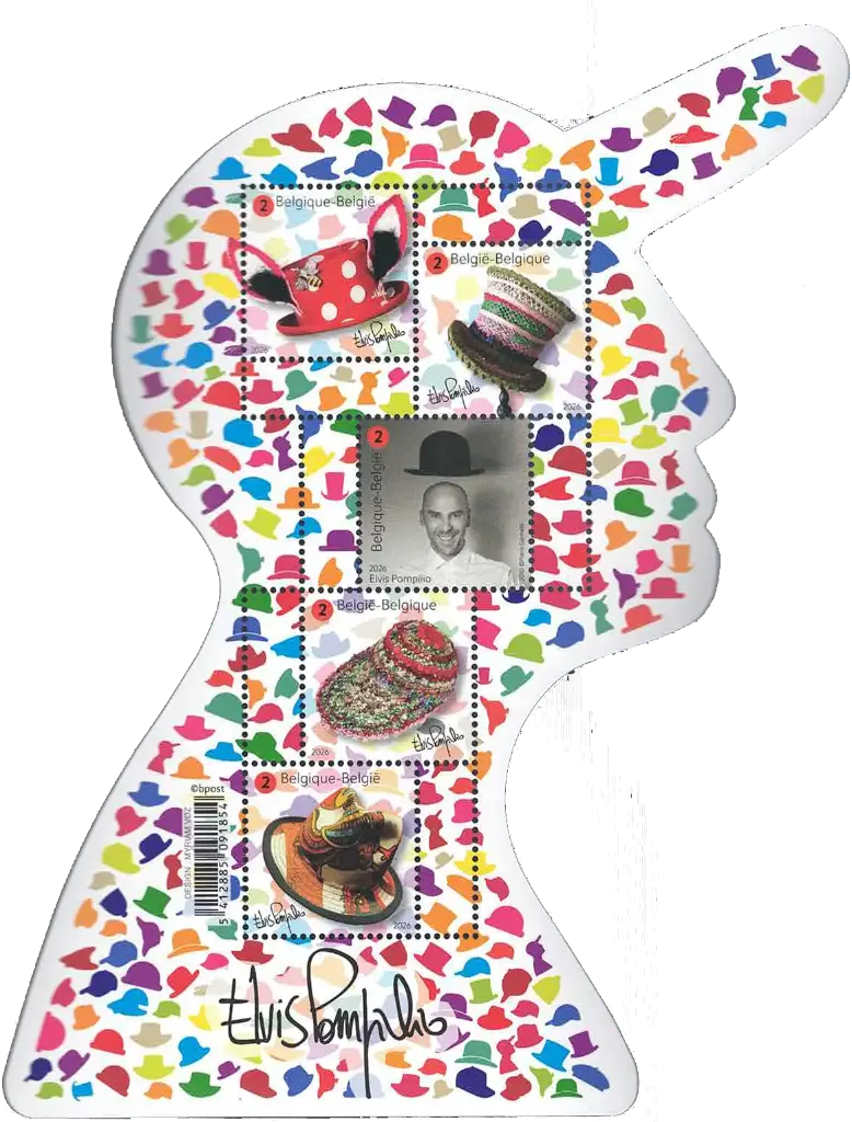 2026, Sonderblock, HUTMACHER Elvis POMPILIO, Belgien