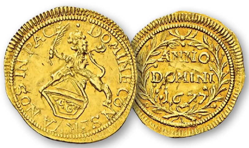 1677, Vierteldukat Zürich