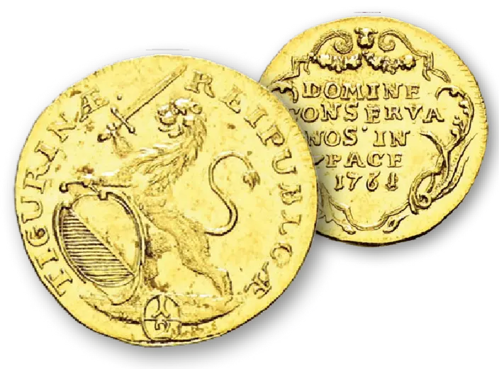 1761, Halbdukat Zürich