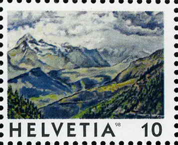 10 Rp.Simplonpass, markante Druckverschiebung