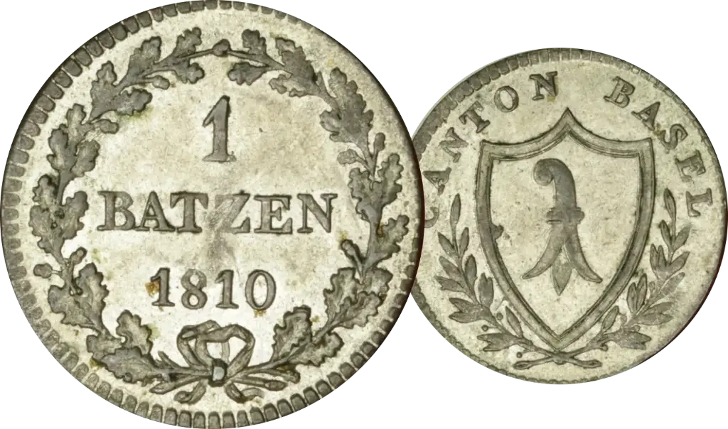 1810, 1 Batzen Basel