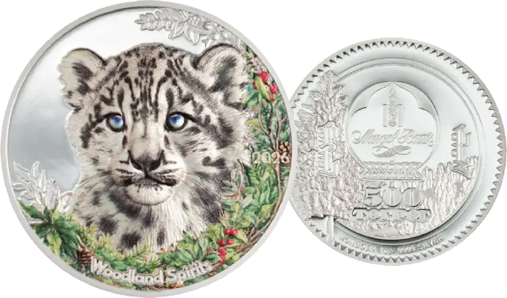 2026, 500 Togrog, Schneeleopard, Mongolei