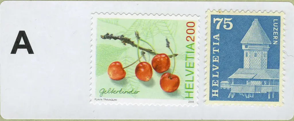 Frankatur à Fr. 2.75 (auf Etiketten) 