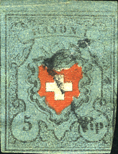 Type 3 mit Bogenrand