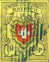 Type 18, Stein D (RO), blaue eidg. Raute