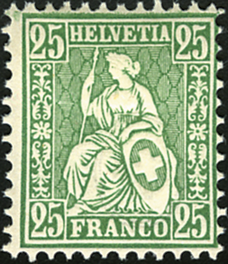 25 Rp. grün