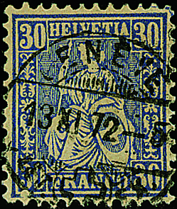 30 Rp. ultramarin