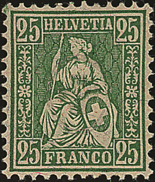 25 Rp. grün