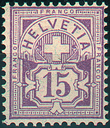 15 Rp. stumpfpurpur