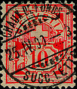10 Rp. zinnober