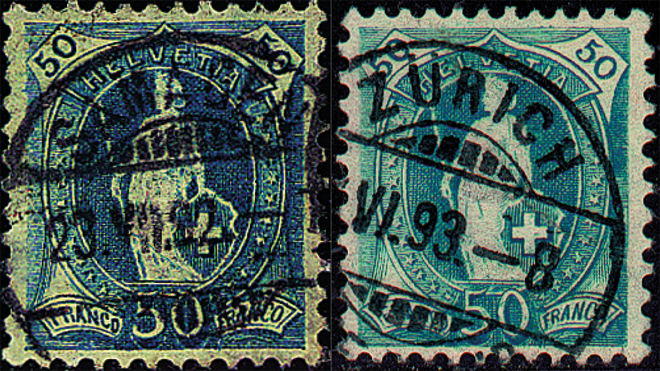 50 Rp. blau