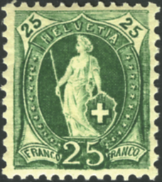 25 Rp. grün