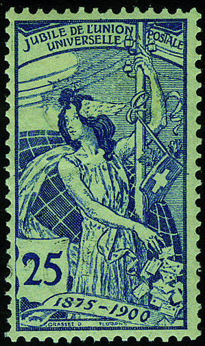 25 Rp. blau