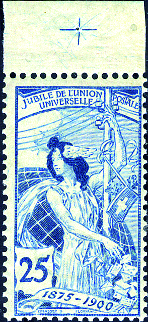 25 Rp. tiefblau