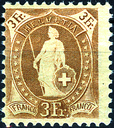 3 Fr. hellbraun
