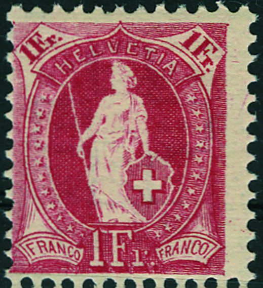 1 Fr. karminrosa