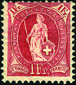 1 Fr. karminrosa