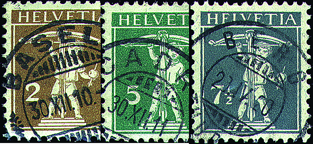 1910-1918, Tellknabe mit Armbrust