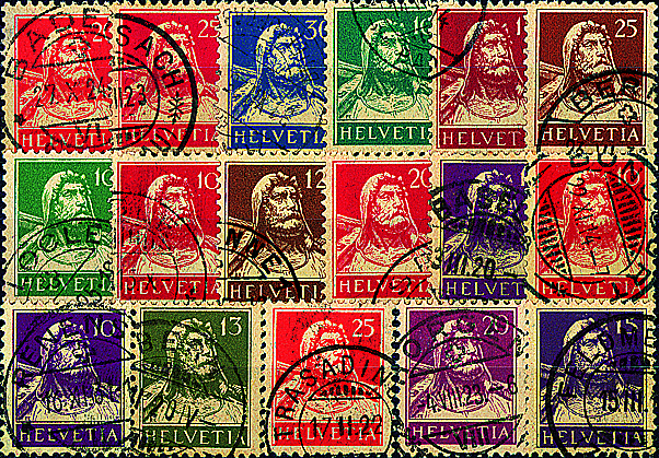 1914-1930, Tellbrustbild