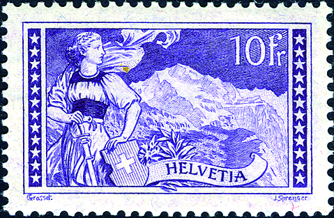 10 Fr. Jungrau, dunkellila