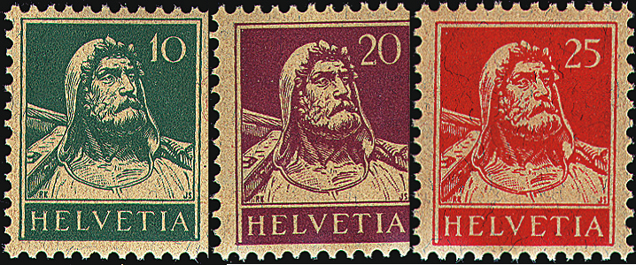 1914-1933, Tellbrustbild