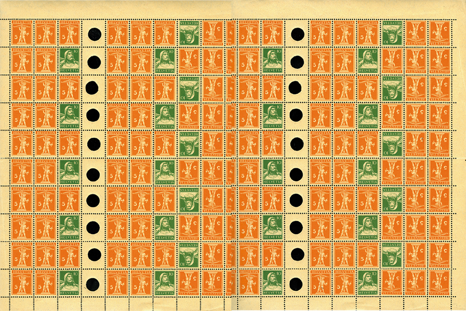 1914-1933, Tellbrustbild