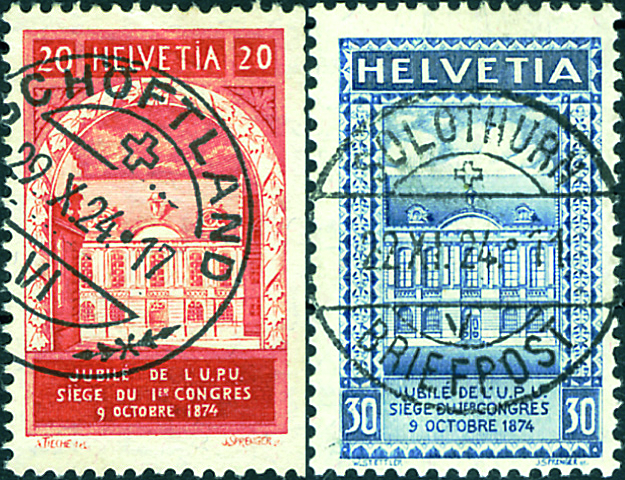 1924, 50 Jahre Weltpostverein