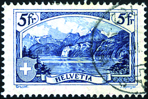 5 Fr. Rütli blau