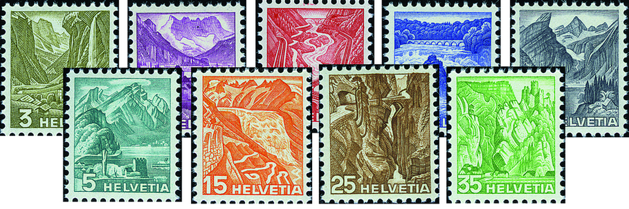 1936-1938, Neue Landschaftsbilder (Stichtiefdruck)