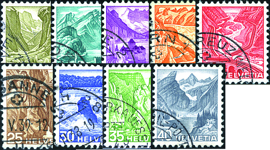 1936-1938, Neue Landschaftsbilder (Stichtiefdruck)