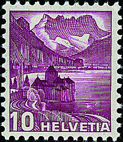 10 Rp. Schloss Chillon