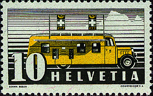 10 Rp. schwarz-gelb