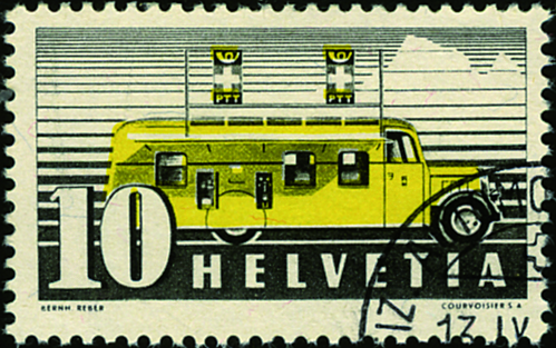 10 Rp. schwarz-gelb