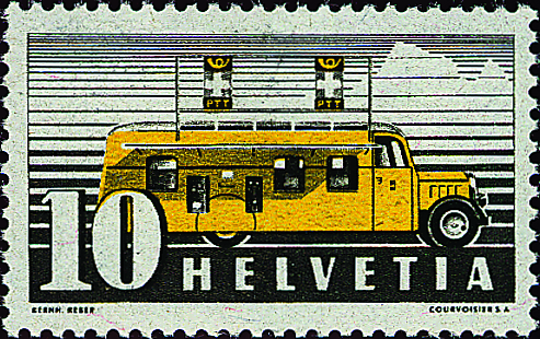10 Rp. schwarz-gelb