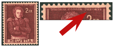 200 Rp. Oberst Joachim Forrer, "Doppelprägung"