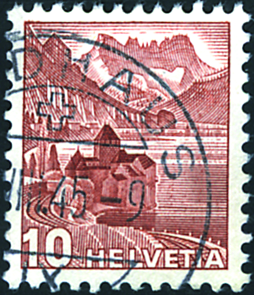 10 Rp. rötlichbraun