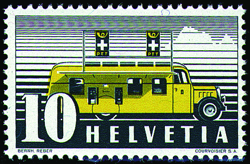 10 Rp. schwarz-gelb