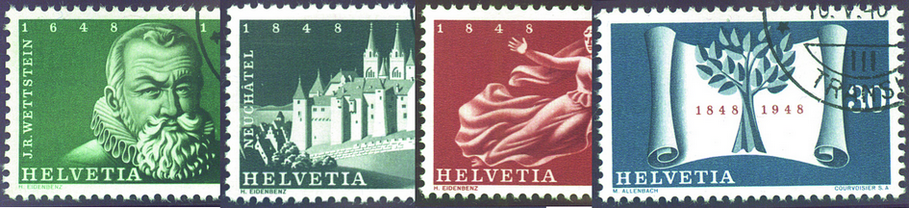 1948, 100 Jahre schweizerischer Bundesstaat