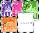 1960-1968, Postgeschichtliche Motive und Baudenkmäler