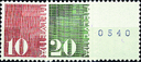 1970, Ziffermarken