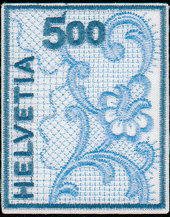 5 Fr. St. Galler Stickerei