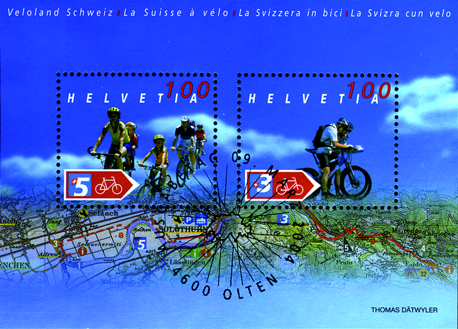 2004, Veloland Schweiz, königsblau