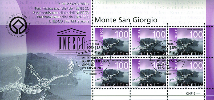 100 Rp. Monte San Giorgio