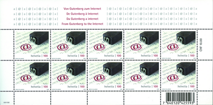 100 Rp. Von Gutenberg zum Internet