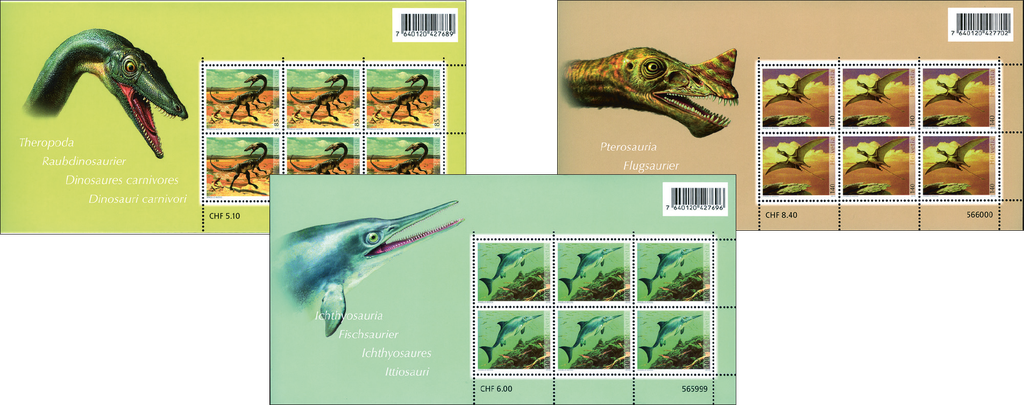 2010, Sauriervorkommen in der Schweiz